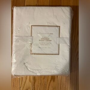 Pottery barn teen Classic Organic Duvet Cover